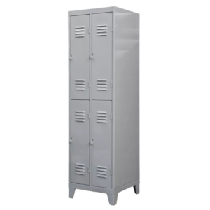 Guardarropas metalico de 4 puertas cortas