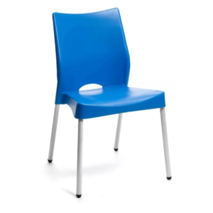 Silla fija apilable Malba