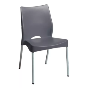 Silla fija apilable Malba
