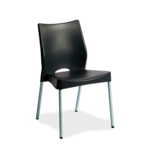 Silla fija apilable Malba