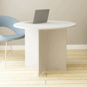 Mesa circular de 1mts
