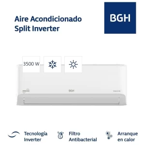 Aire Acondicionado Split Frío/Calor BGH Silent Air Inverter 3000F