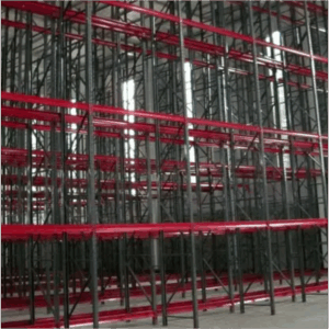 Rack de almacenamiento penetrable