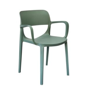 Silla con apoyabrazos Smile verde