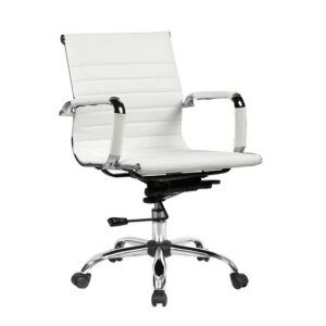 Sillon gerencial Alumina bajo ecocuero negro