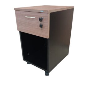 Cajonera rodante angosta con 1 cajon y vano